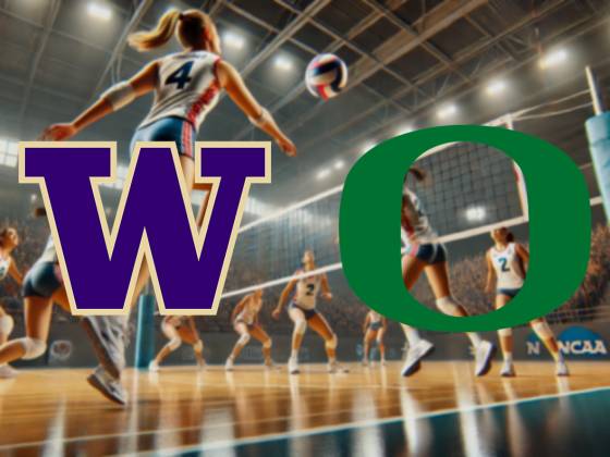 Washington Huskies at Oregon Ducks Women's Volleyball